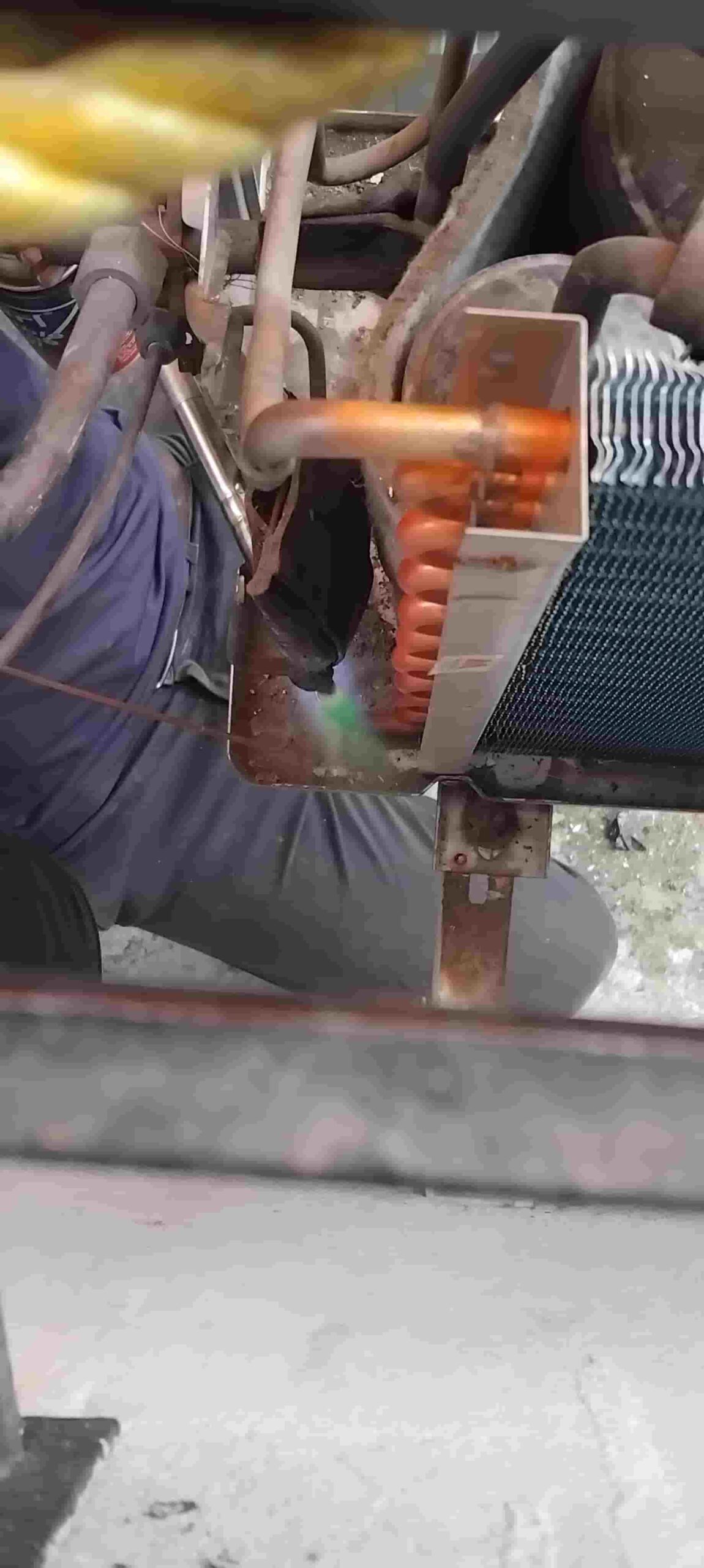 Copper Coil Replace